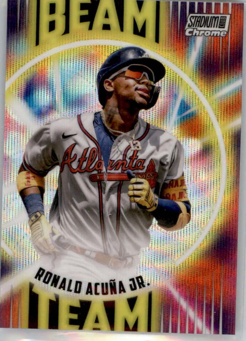 2022 Topps Stadium Club Chrome Beam Team Refractor Wave