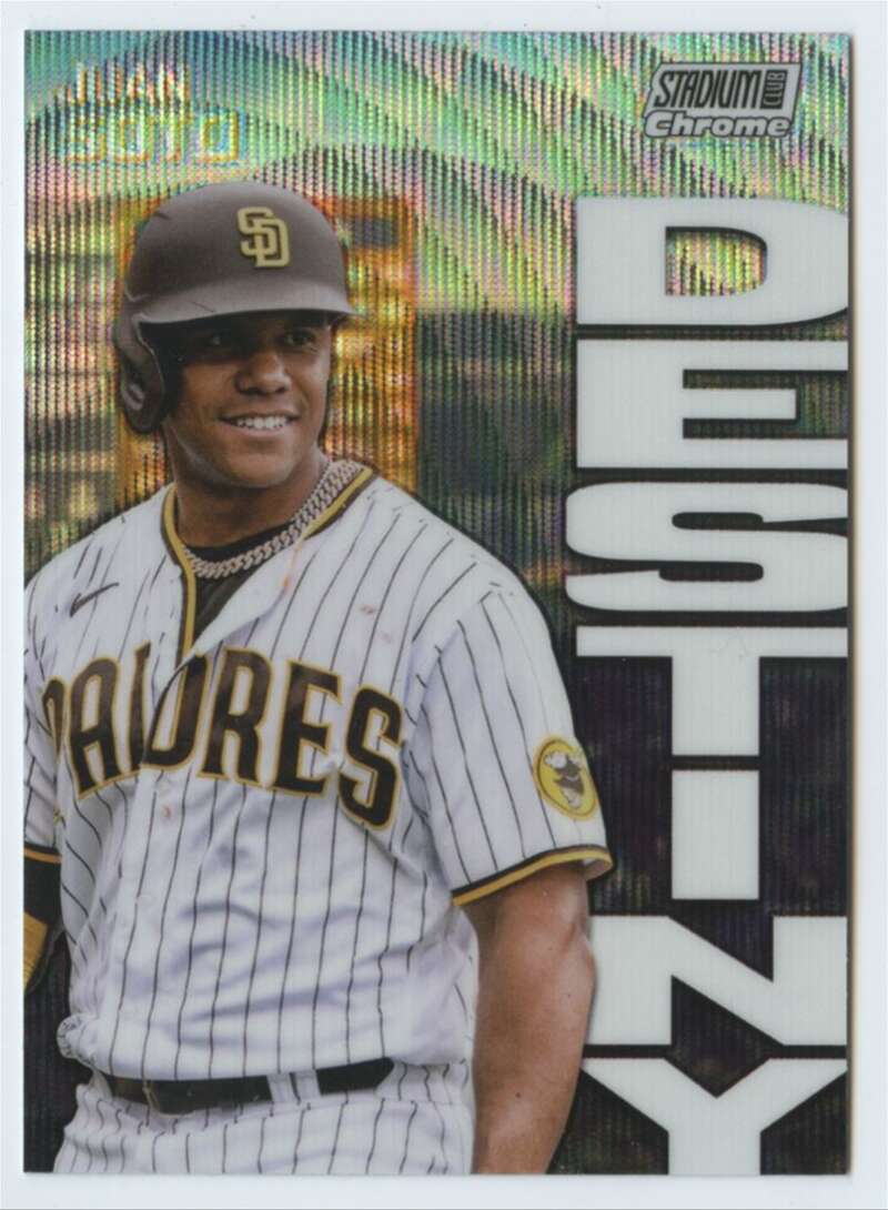 2022 Topps Stadium Club Chrome Dynasty and Destiny Refractor Wave