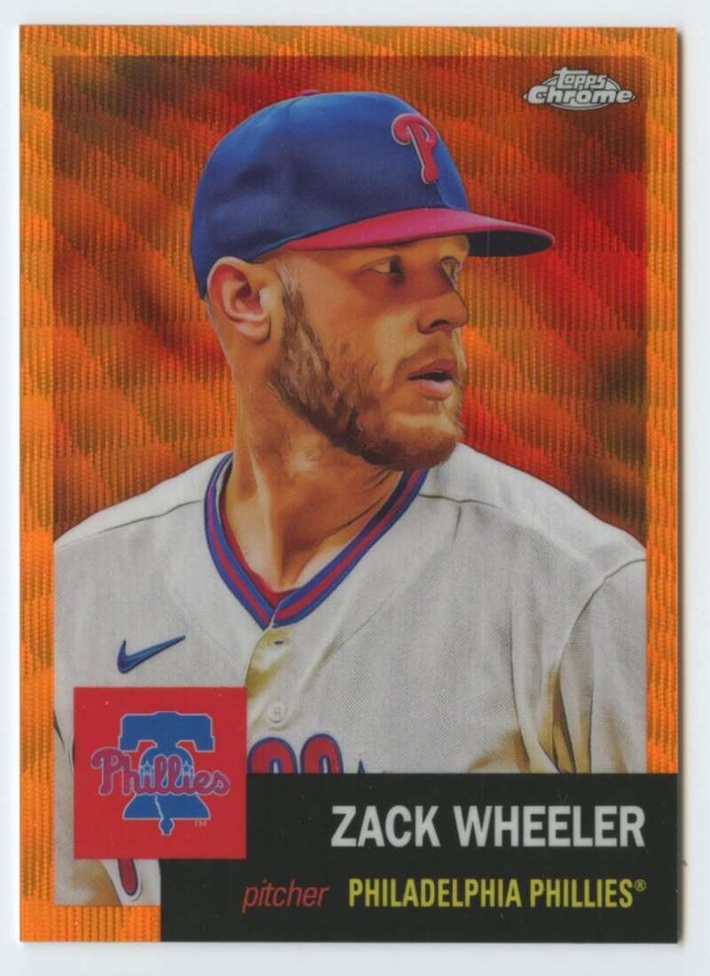 2022 Topps Chrome Platinum Anniversary Refractor Orange Wave