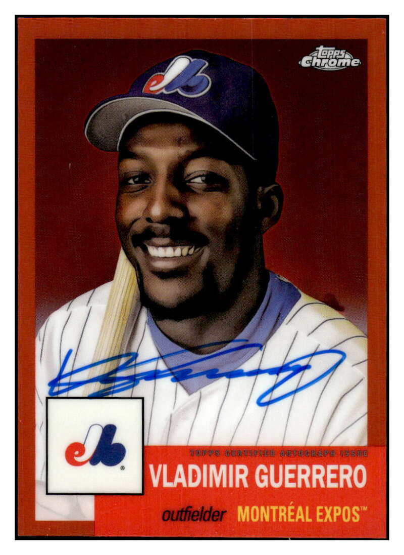 2022 Topps Chrome Platinum Anniversary Autograph Refractor Orange