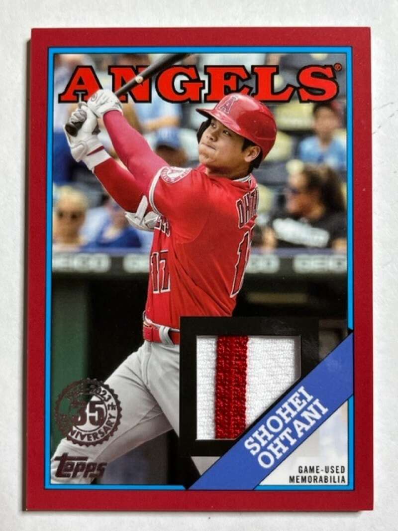 2023 Topps  1988 Baseball Relic Red