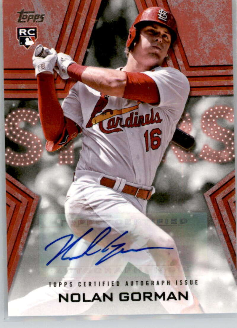 2023 Topps  Baseball Stars Autograph Red