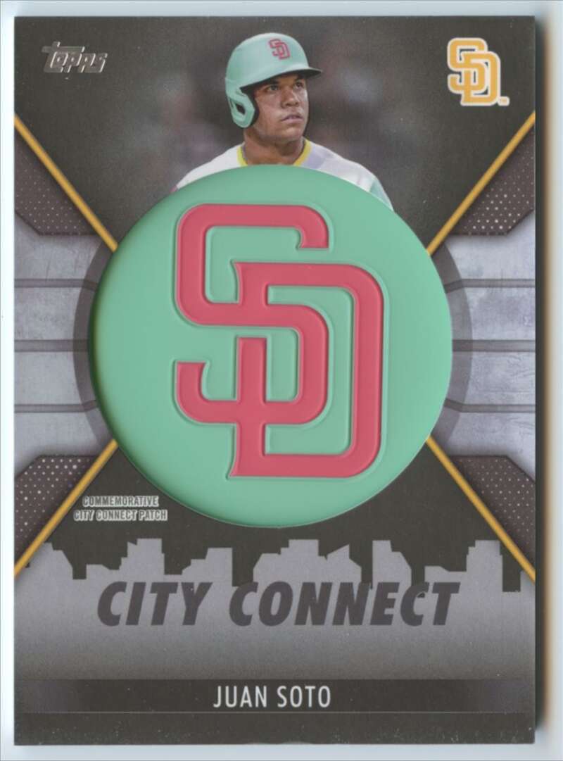 2023 Topps  City Connect Commemorative Patch Black