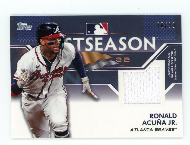 2023 Topps  Postseason Performance Relic