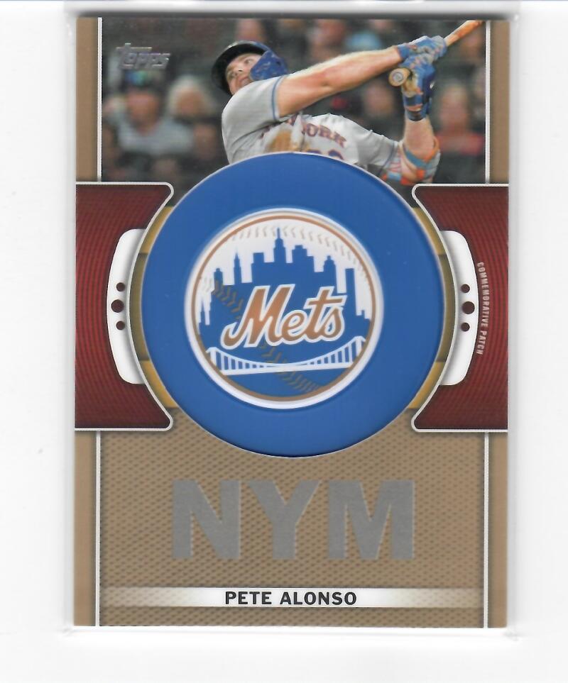 2023 Topps  Team Logo Commemorative Patch Gold