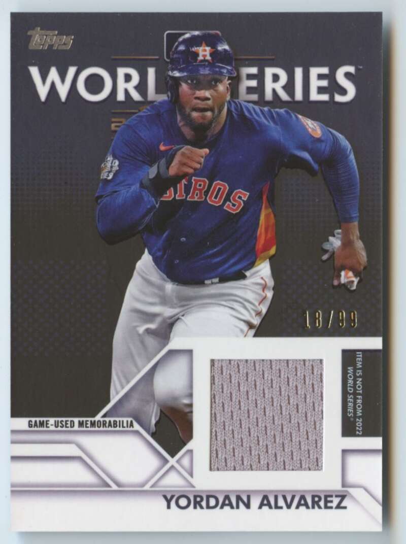 2023 Topps  World Series Champion Relic