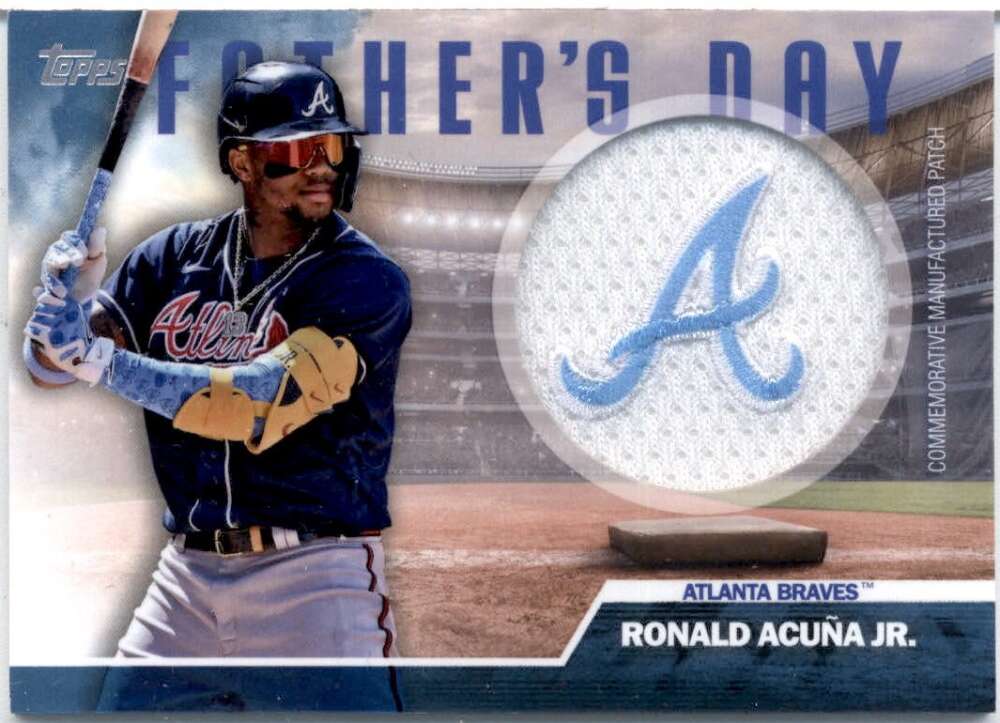 2023 Topps  Father's Day Commemorative Team Patch Blue