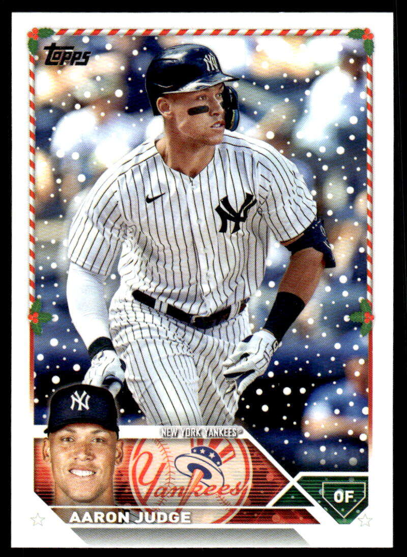 2023 Topps Holiday #H1 Aaron Judge NM Near Mint Yankees