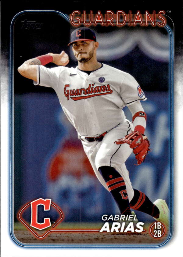 2024 Topps #579 Gabriel Arias NM-MT Guardians