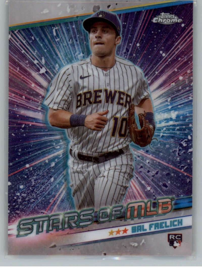 2024 Topps Stars of MLB Chrome #CSMLB-12 Sal Frelick NM-MT Brewers