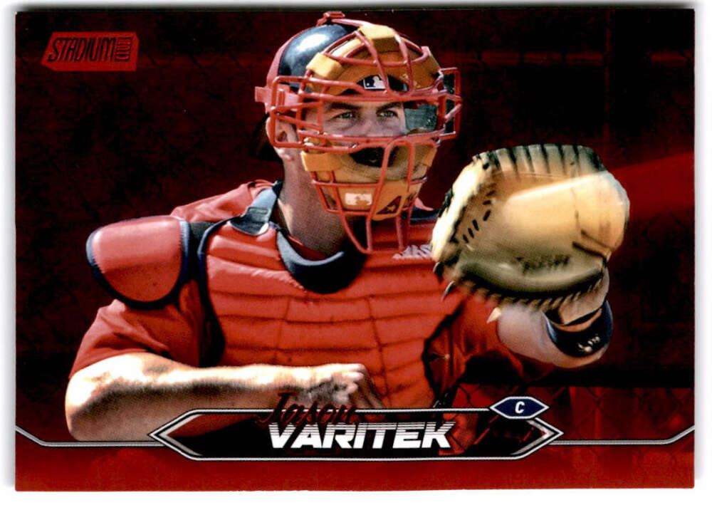 2024 Topps Stadium Club Red Foil #69 Jason Varitek NM-MT Red Sox