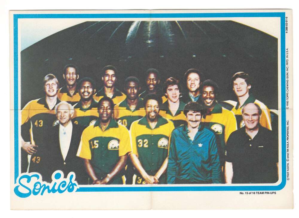 1980-81 Topps  Team Posters