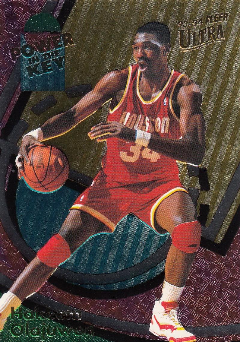 1993-94 Fleer Ultra Power in the Key Basketball Checklist