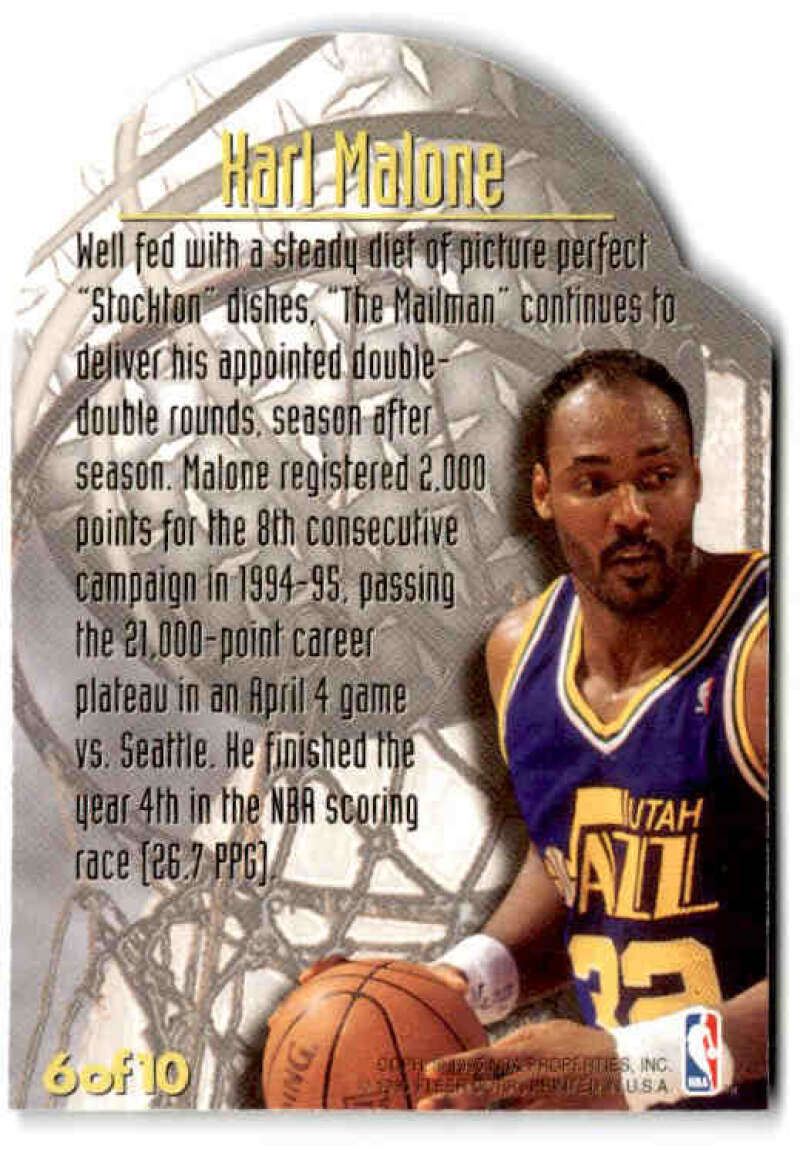 1995-96 Fleer Metal Maximum Metal Basketball Checklist | Ultimate