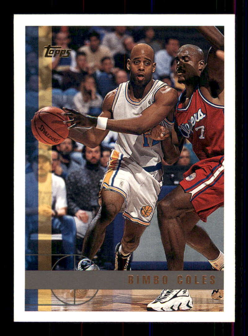 1997-98 Topps Base Basketball Checklist | Ultimate Cards and Coins