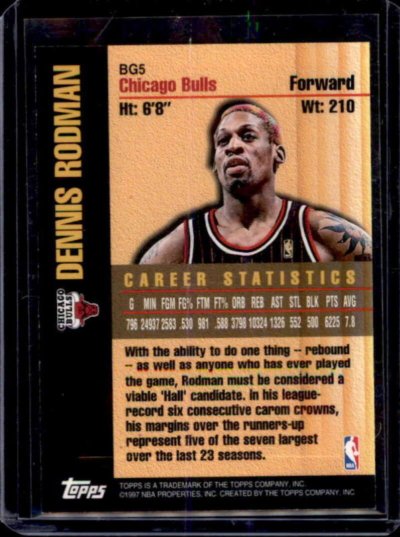 1997-98 Topps Bound for Glory Basketball Checklist | Ultimate