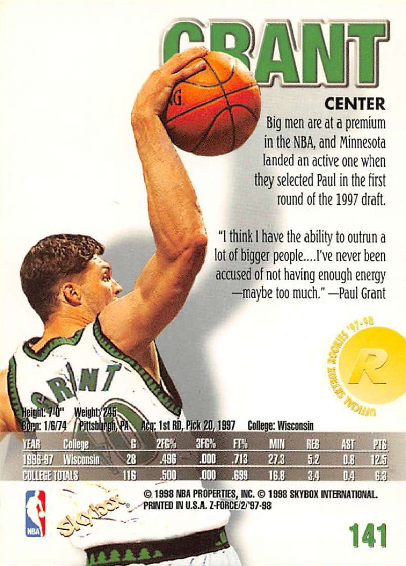  1996-97 SkyBox Premium Series 1 Basketball #73 Kerry