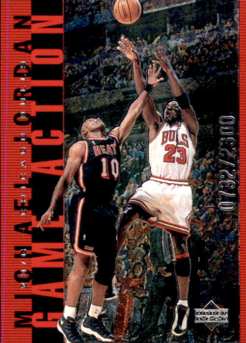 1998-99 Upper Deck Michael Jordan Living Legend Game Action Red