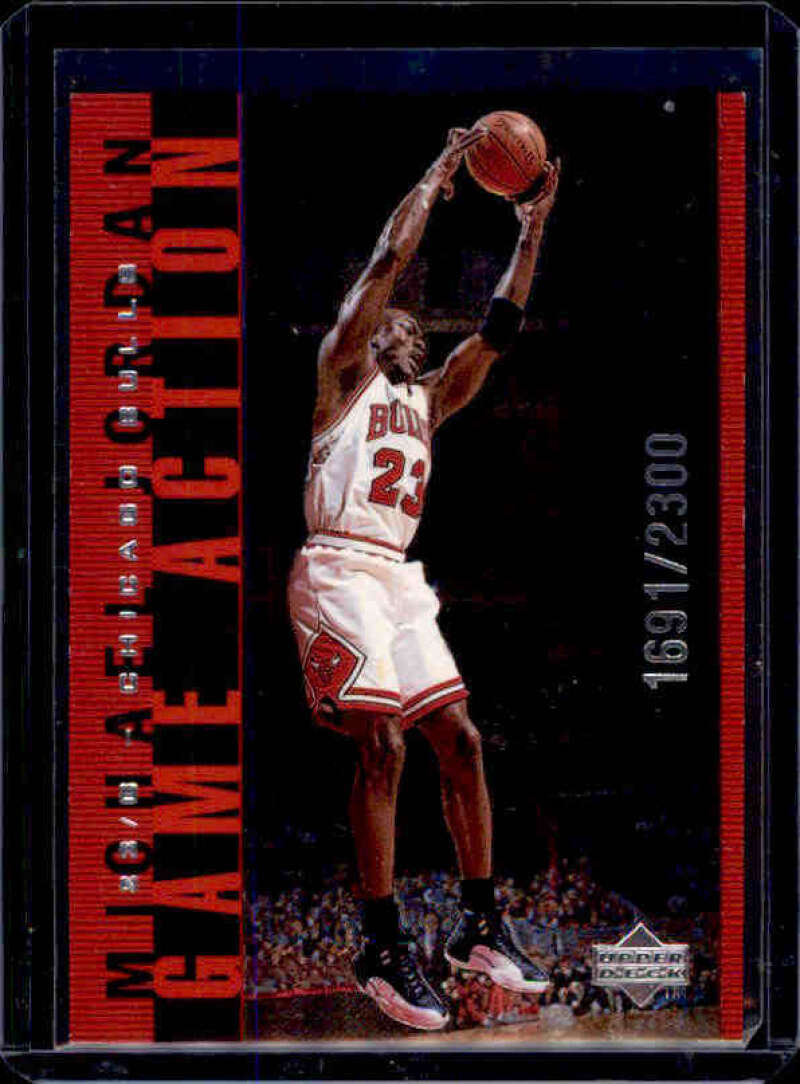 1998-99 Upper Deck Michael Jordan Living Legend Game Action Silver