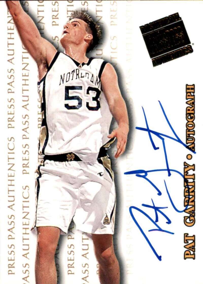 1998-99 Press Pass Authentics Autographs