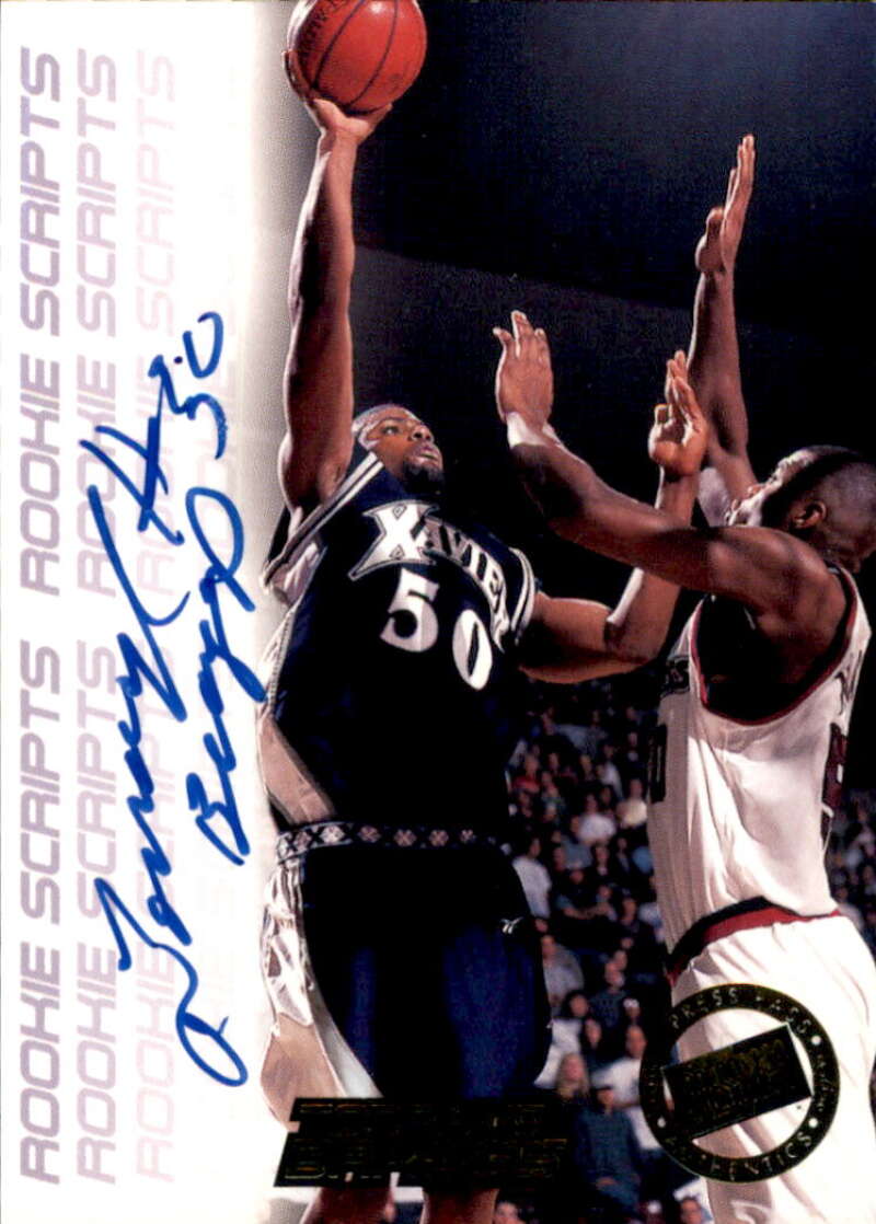 1998-99 Press Pass  Double Threat Rookie Script Autographs