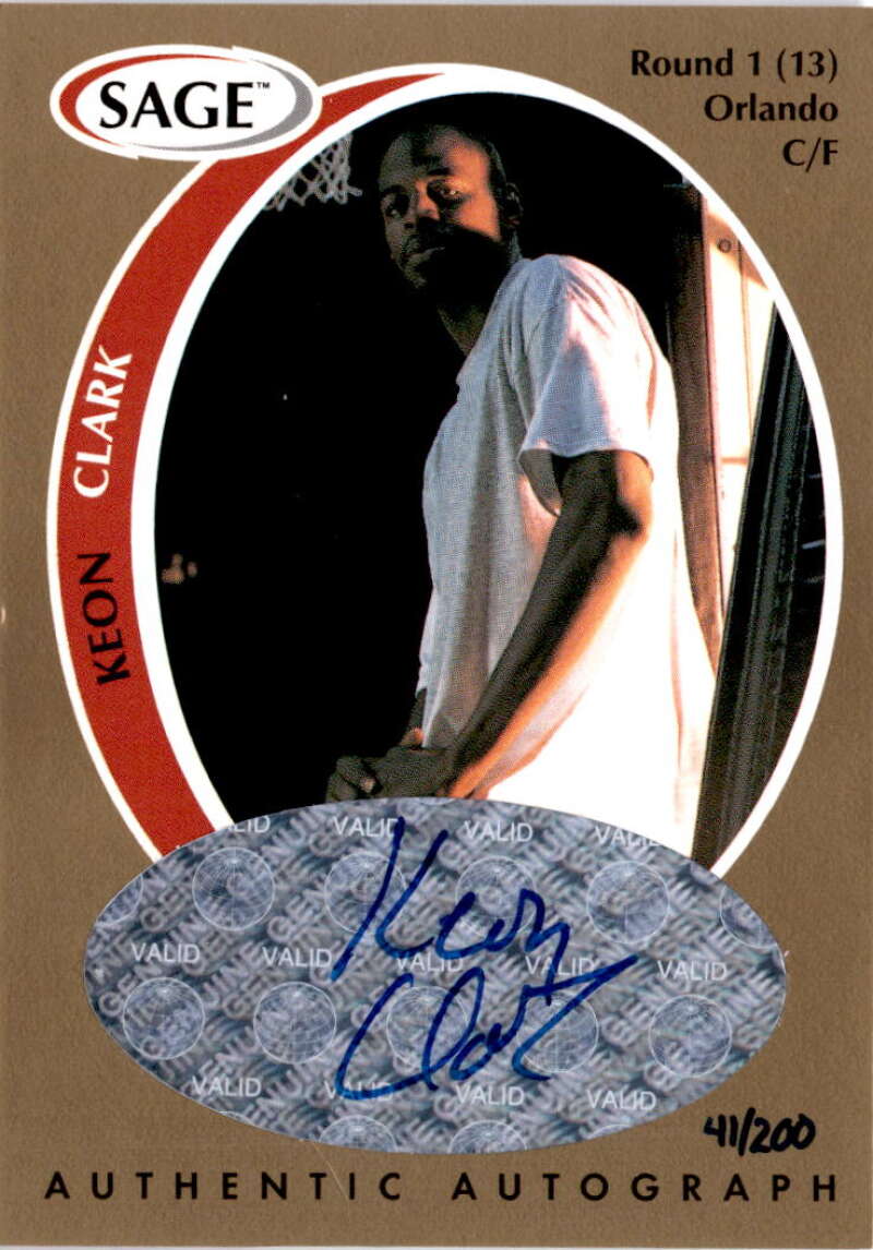 1998-99 SAGE  Autographs Gold