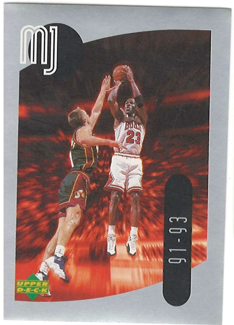 1998-99 Upper Deck MJ Sticker Collection 