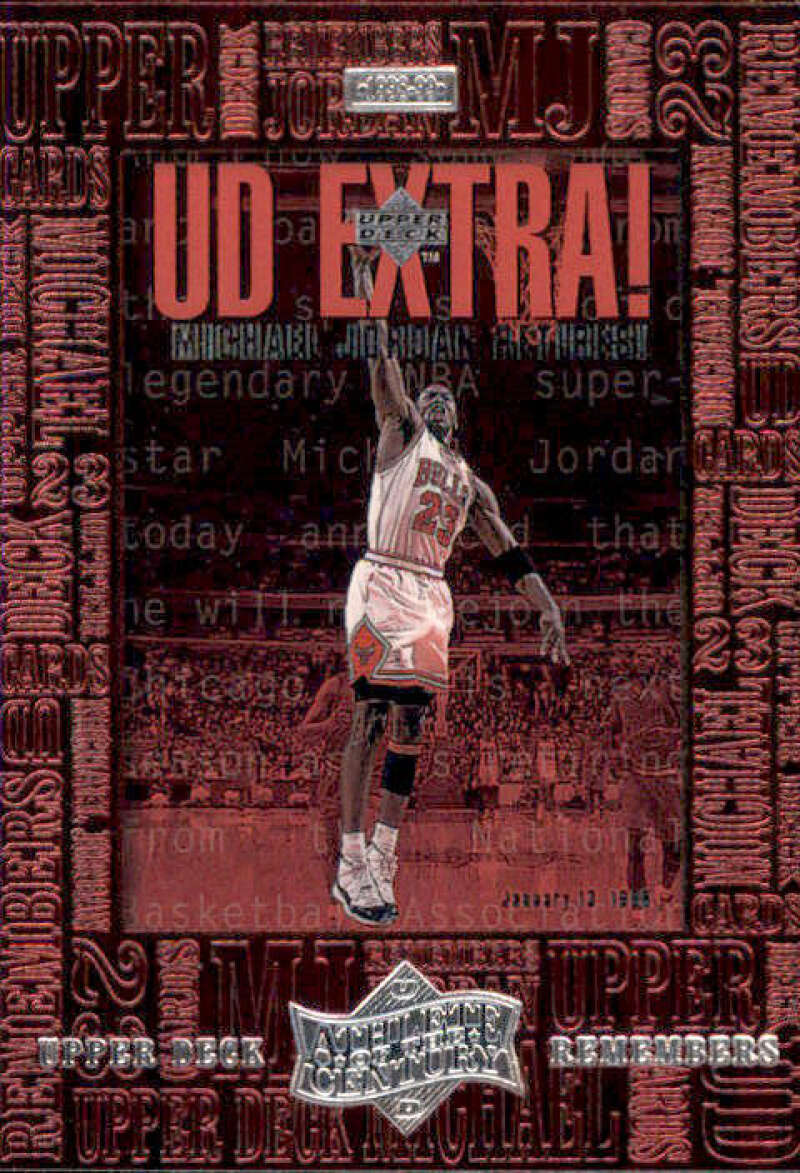 1999-00 Upper Deck Michael Jordan Athlete of the Century Remembers