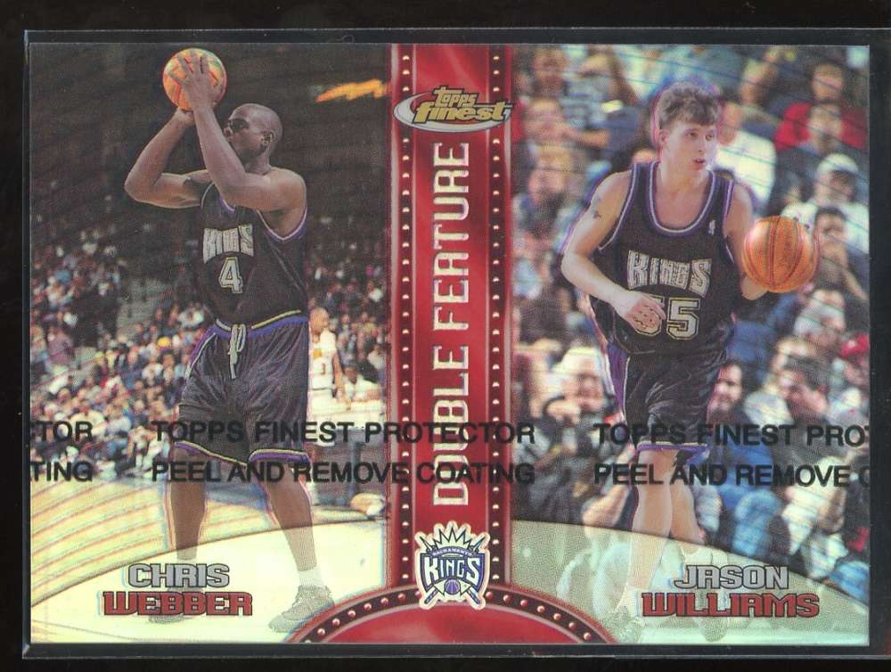 1999-00 Topps Finest Double Feature Refractors