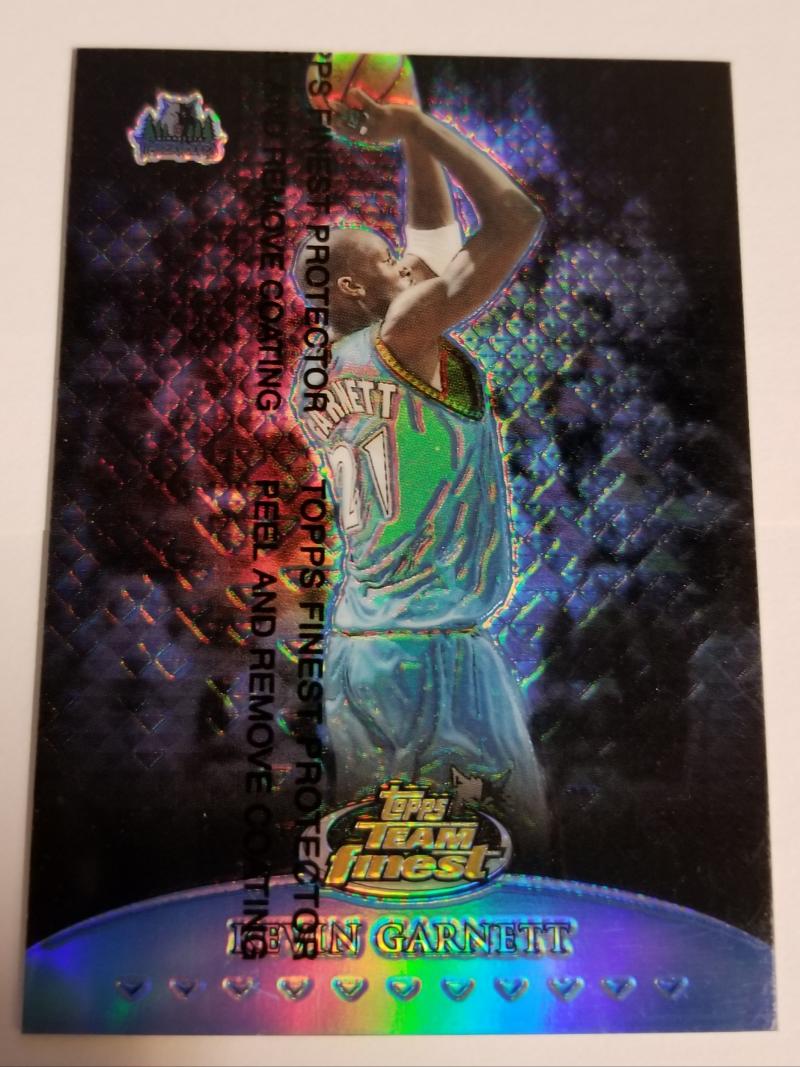 1999-00 Topps Finest Team Finest Blue Refractors