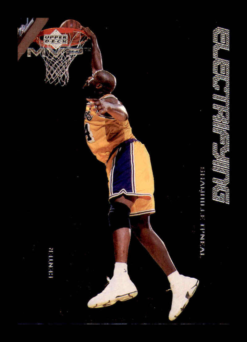 1999-00 Upper Deck MVP Electrifying