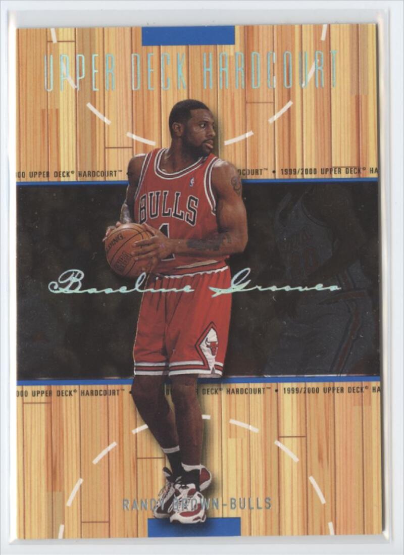 1999-00 Upper Deck Hardcourt Baseline Grooves Rainbow