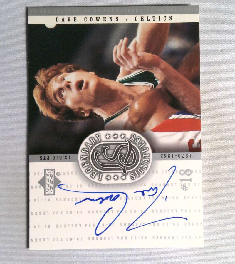 1999-00 Upper Deck Legends Legendary Signatures