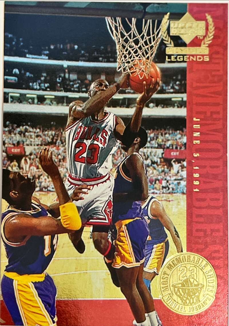 1999-00 Upper Deck Century Legends MJ's Most Memorable Shots