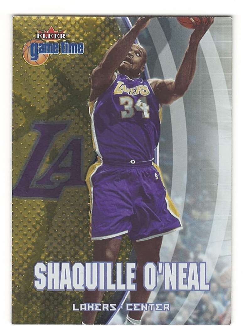 2000-01 Fleer Game Time 