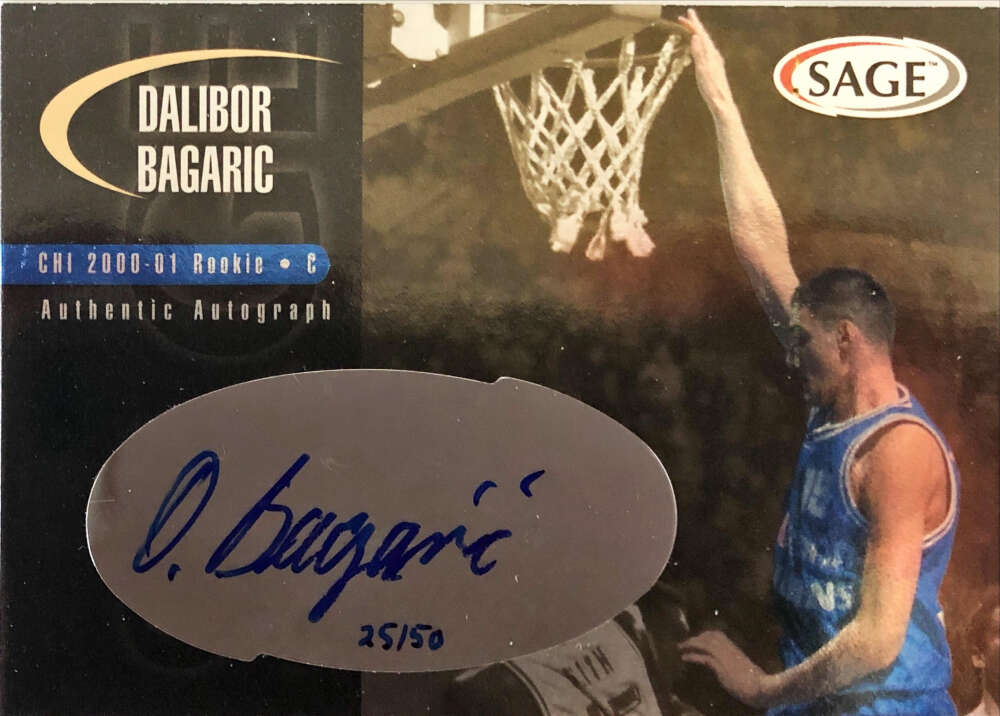 2000-01 SAGE  Autographs Platinum