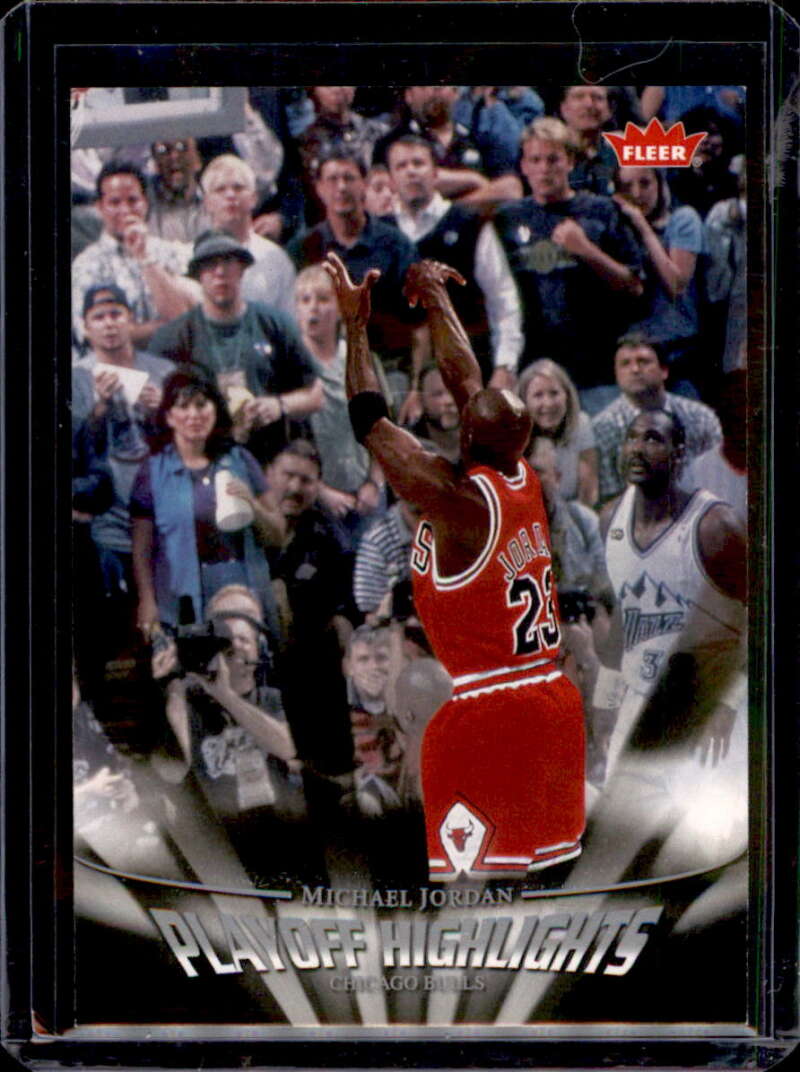 2007-08 Fleer  Michael Jordan Playoff Highlights