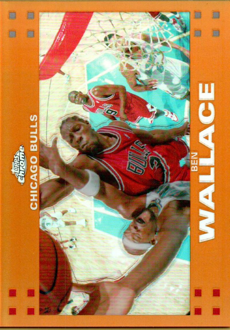 2007-08 Topps Chrome Refractors Orange