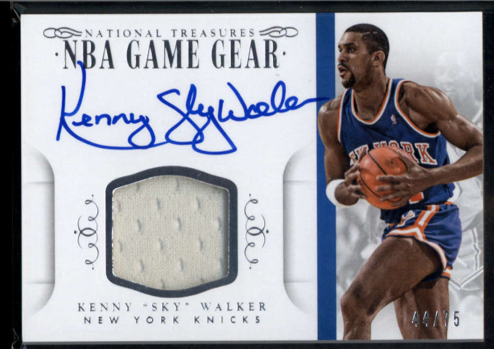 Joe Dumars Autographed Jersey - 14 15 National Treasures Game Gear 33 49  Card