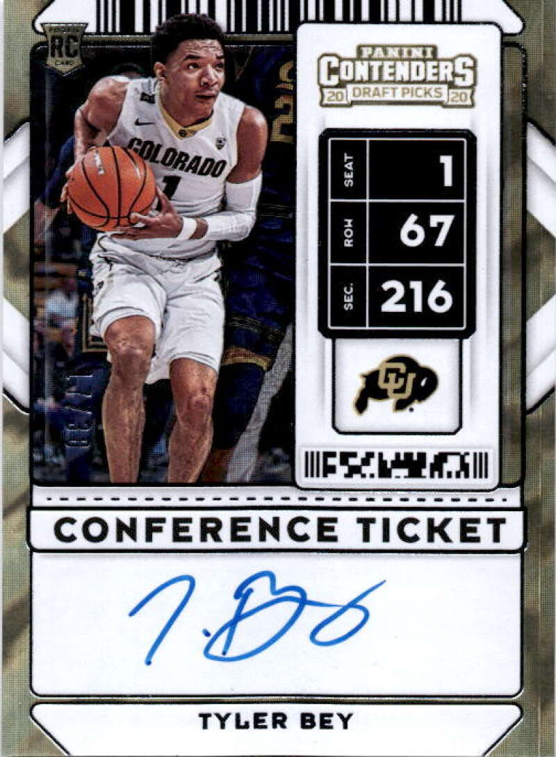 2020-21 Panini Contenders Draft Picks Conference Ticket RPS Autographs