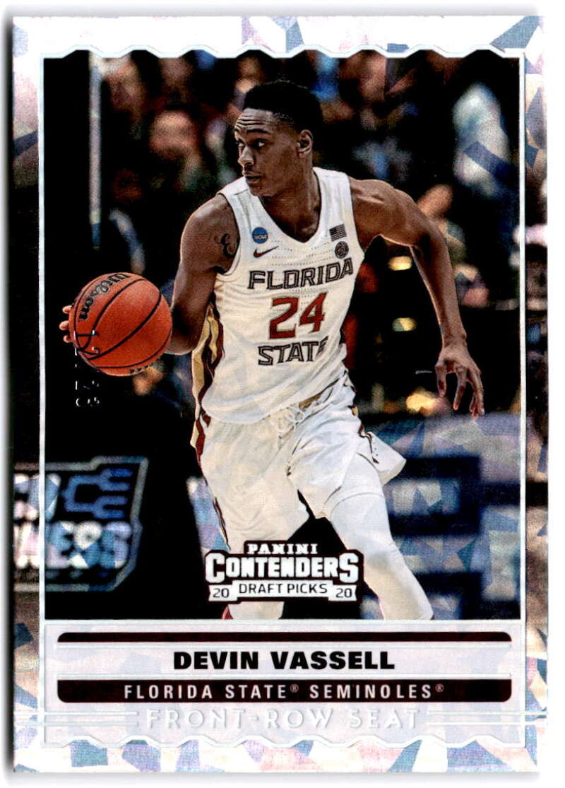 2020-21 Panini Contenders Draft Picks Front-Row Seats Cracked Ice