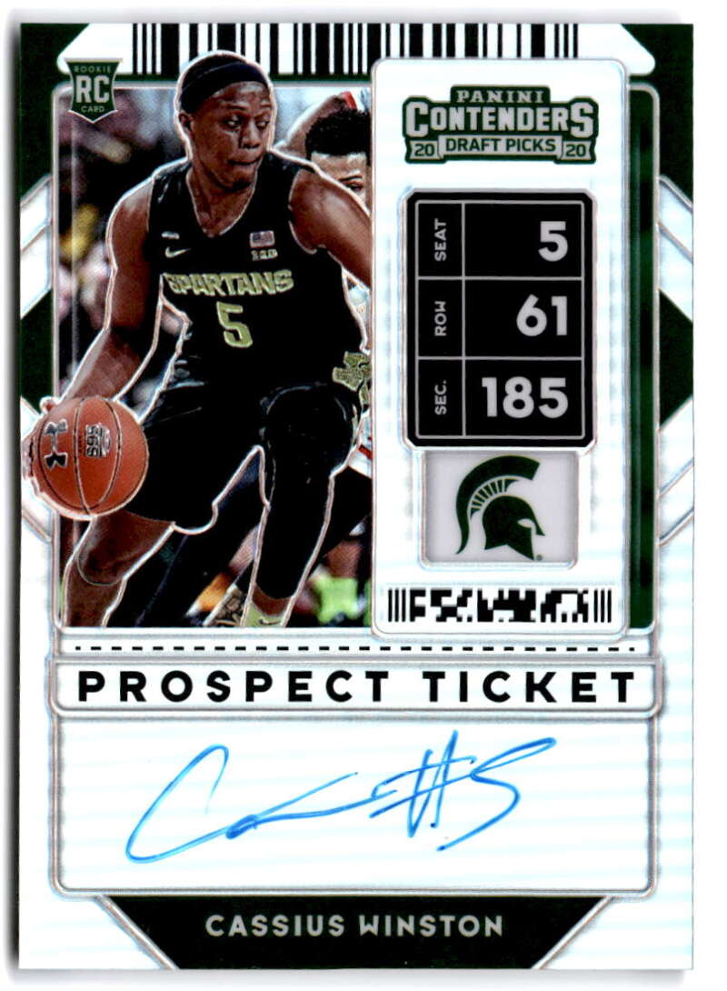 2020-21 Panini Contenders Draft Picks Prospect Ticket Premium RPS Edition Autographs