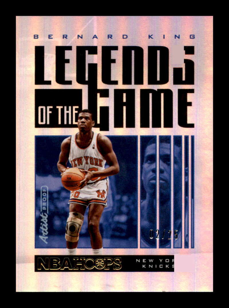 2020-21 Panini Hoops Legends of the Game Artist Proof