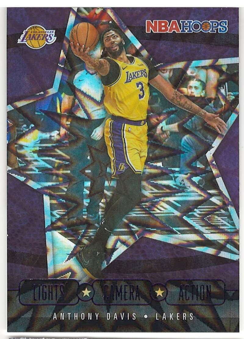 2020-21 Panini Hoops Lights Camera Action Purple Explosion