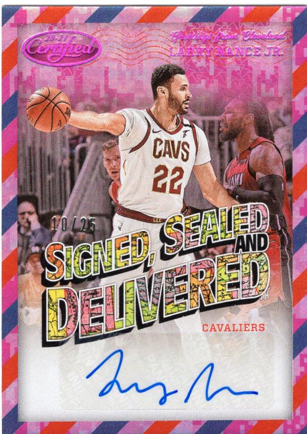 2020-21 Panini Certified Signed Sealed and Delivered Camo