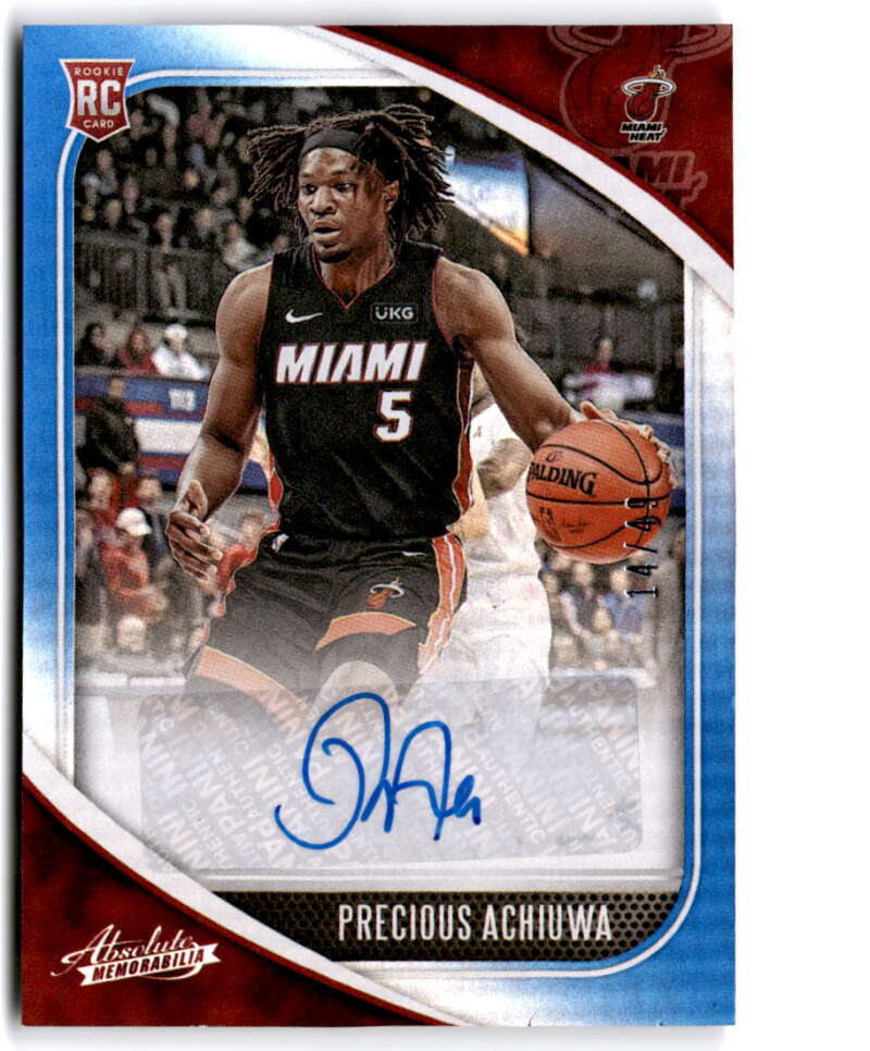 2020-21 Panini Absolute Rookie Autographs Variation Level 2