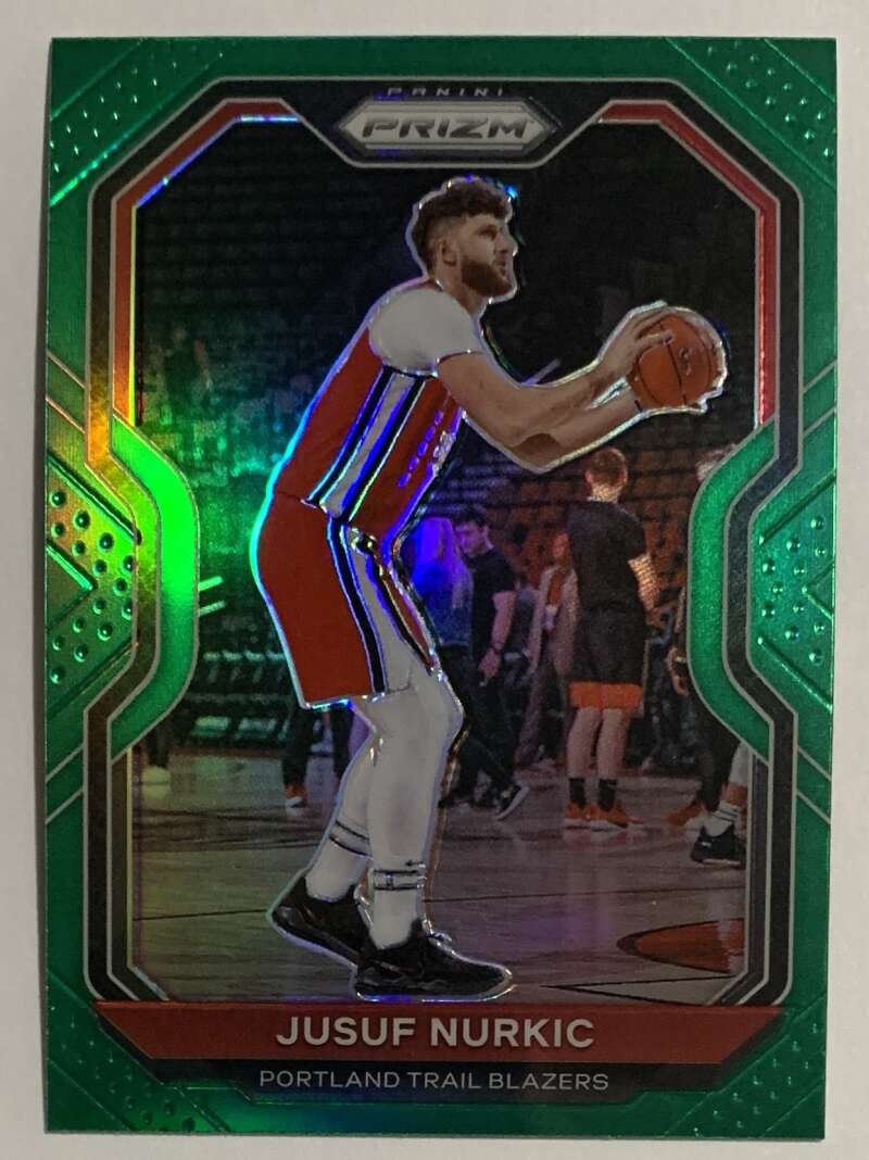 2020-21 Panini Prizm Prizms Choice Green