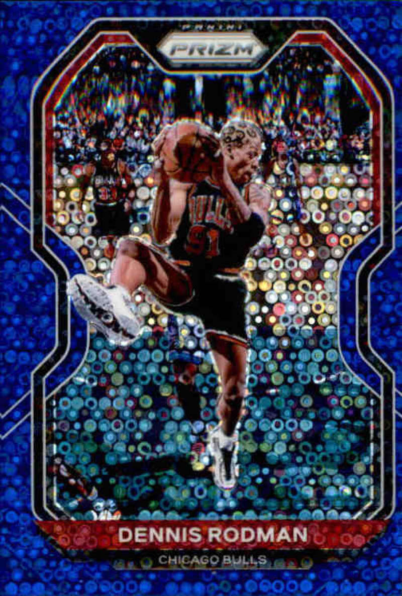 2020-21 Panini Prizm Prizms Fast Break Blue