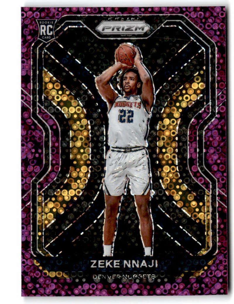 2020-21 Panini Prizm Prizms Fast Break Purple