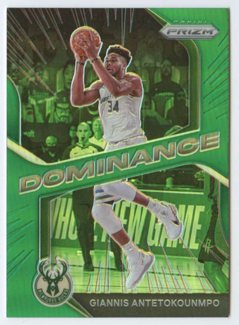 2020-21 Panini Prizm Dominance Prizms Green